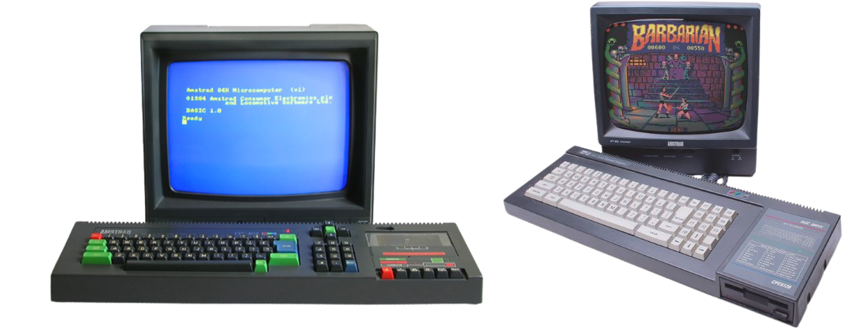 Amstrad CPC464 and CPC6128